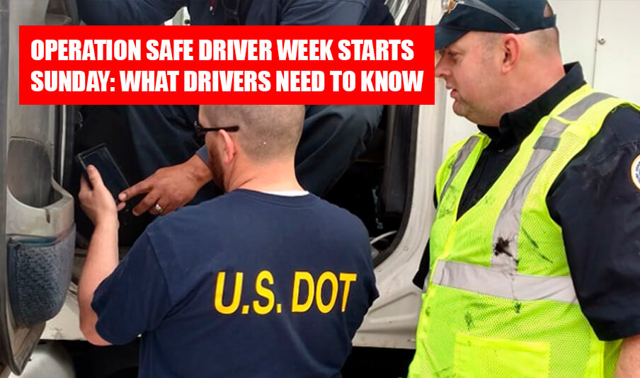 Operation Safe Driver Week starts Sunday What drivers need to know