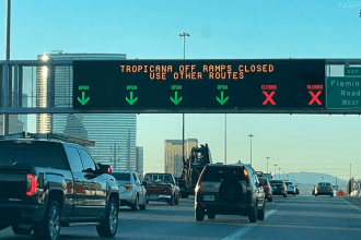 В Лас-Вегасе I-15 полностью закроют на выходных