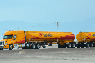 Love’s will service Freightliner trucks